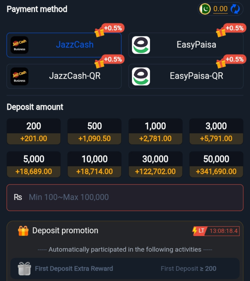 388Win deposit options